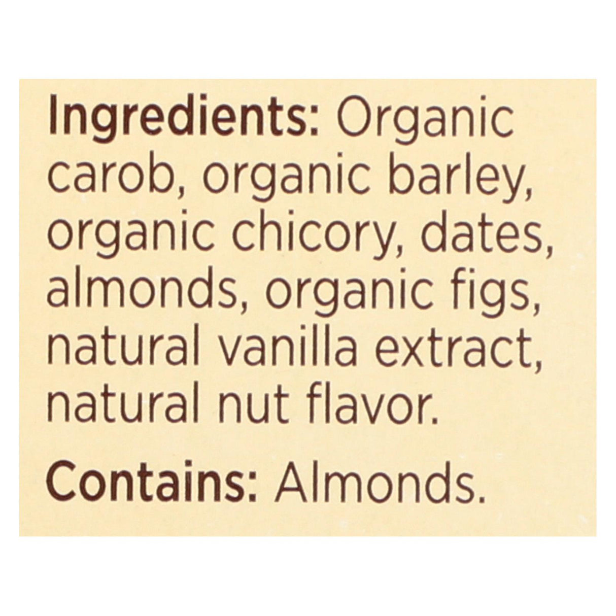 Teeccino Herbal Coffee, Vanilla Nut Flavor (Pack of 6 - 10 Tea Bags) - Cozy Farm