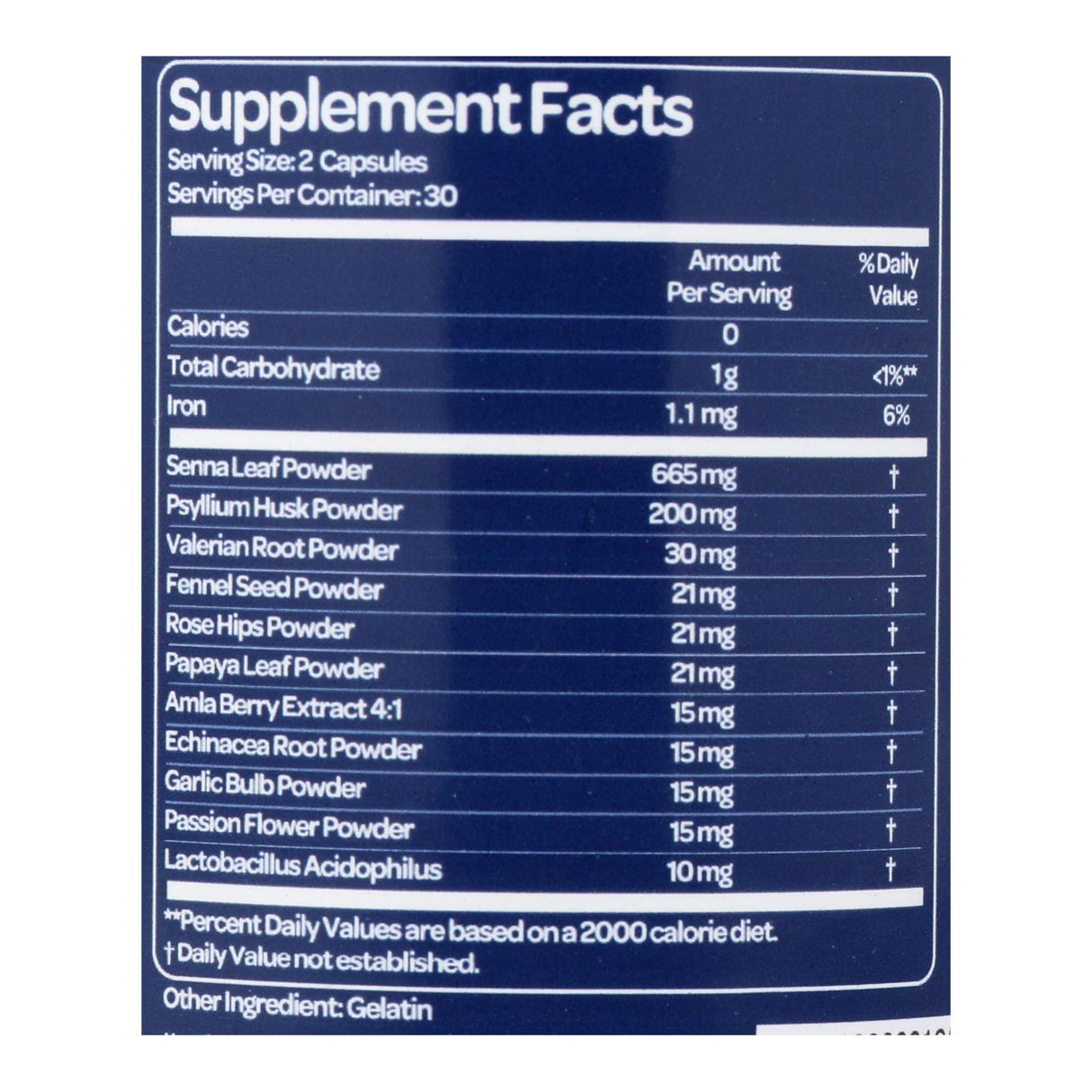 Health Plus Super Colon Cleanse Night Formula (Pack of 90 Capsules) - Cozy Farm