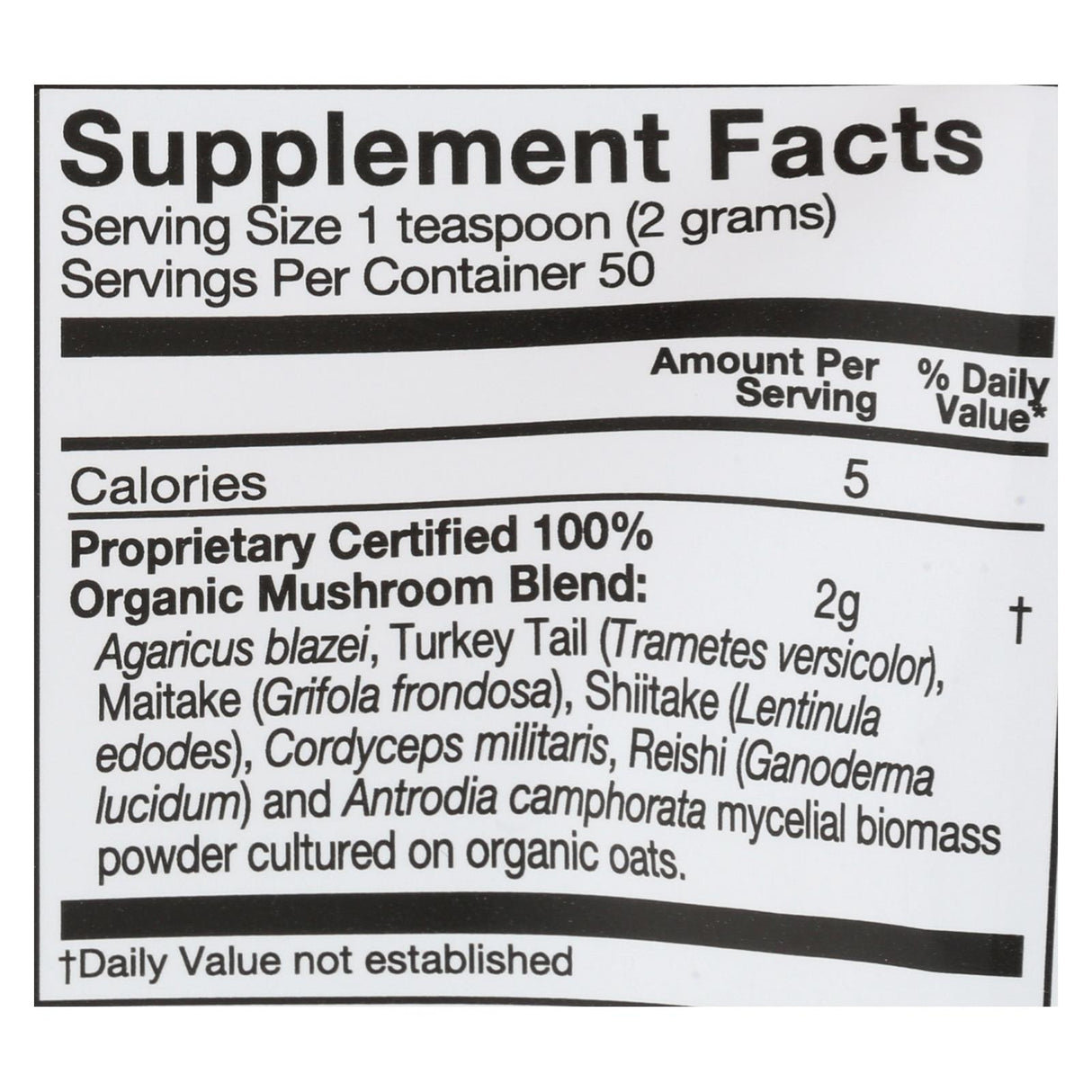 Om Mushroom Superfood Immune Blend, Mushroom Powder Supplement (3.5 Ounce) - Cozy Farm