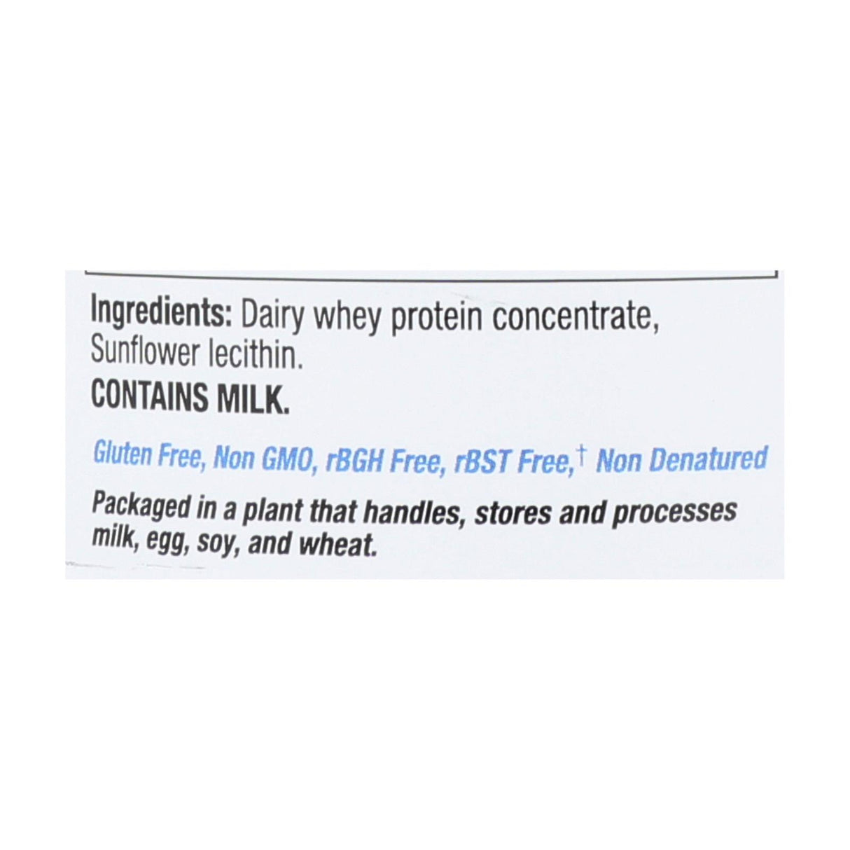 Tera's Whey Protein - RBGH-Free, 12 Oz Unsweetened Plain - Cozy Farm