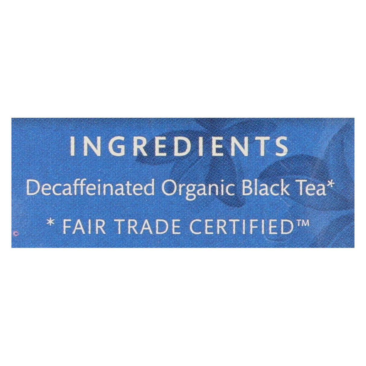 Choice Organic Decaffeinated English Breakfast Black Tea (Pack of 6 - 16 Tea Bags) - Cozy Farm