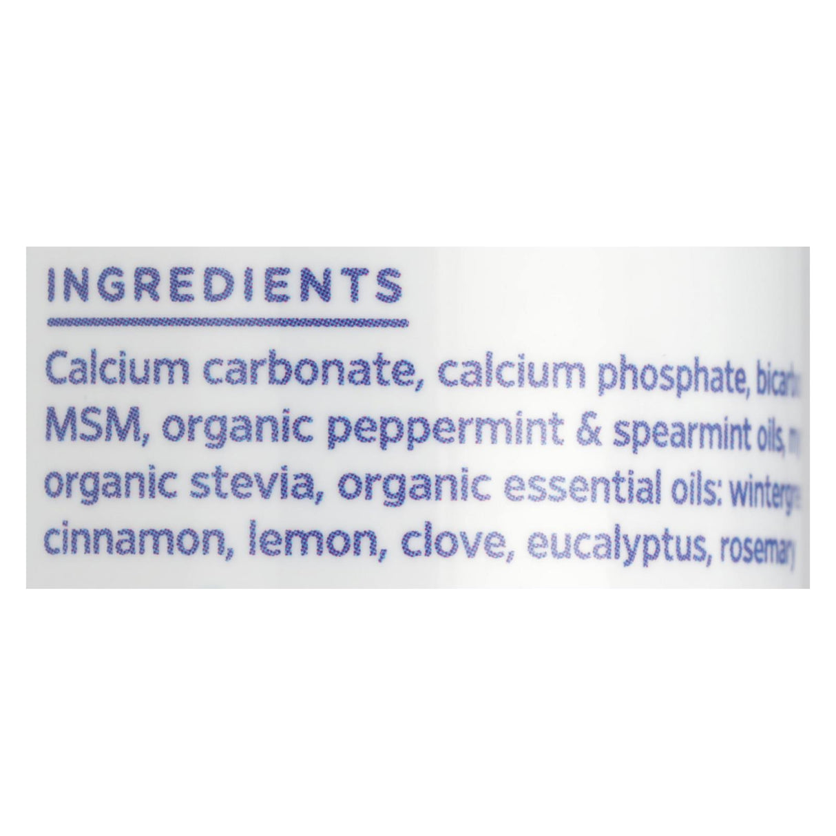 Essential Oxygen Whitening Tooth Polish - Mint - 2 Oz. - Cozy Farm