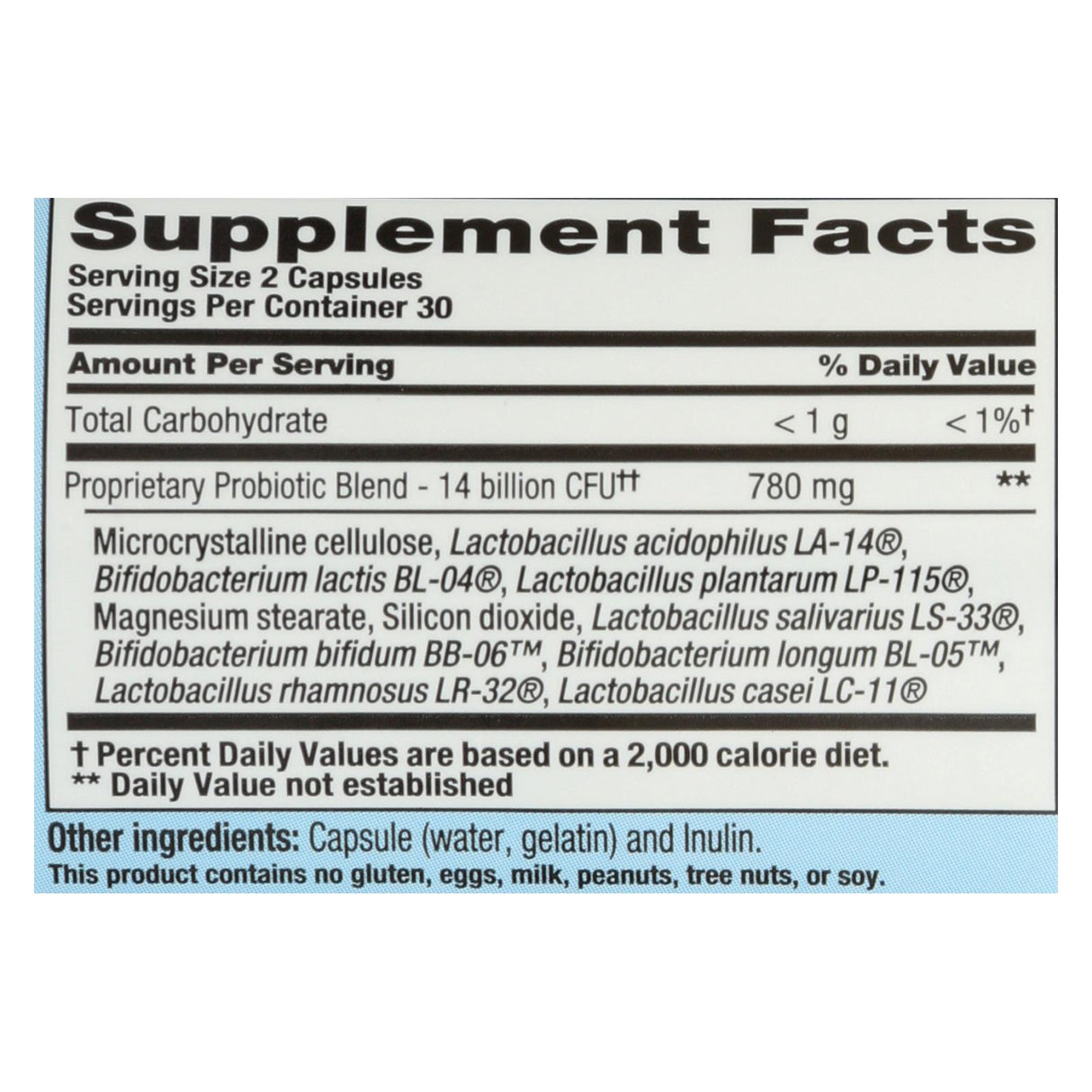 Nutrition Now PB 8 Pro-Biotic Acidophilus for Life, Supports Immune Health, 60 Capsules - Cozy Farm