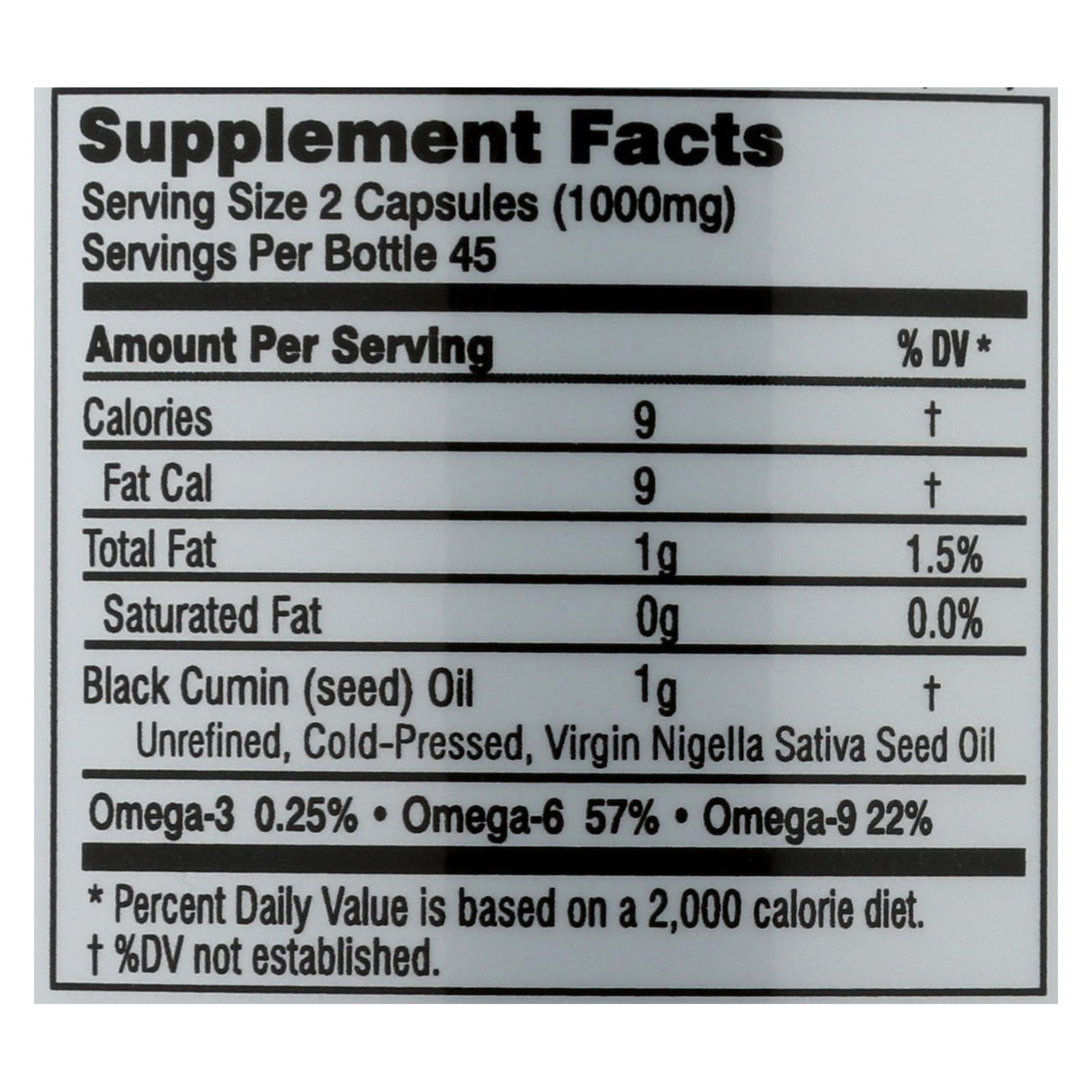 Amazing Herbs Black Seed Oil - 90 Softgels - Cozy Farm