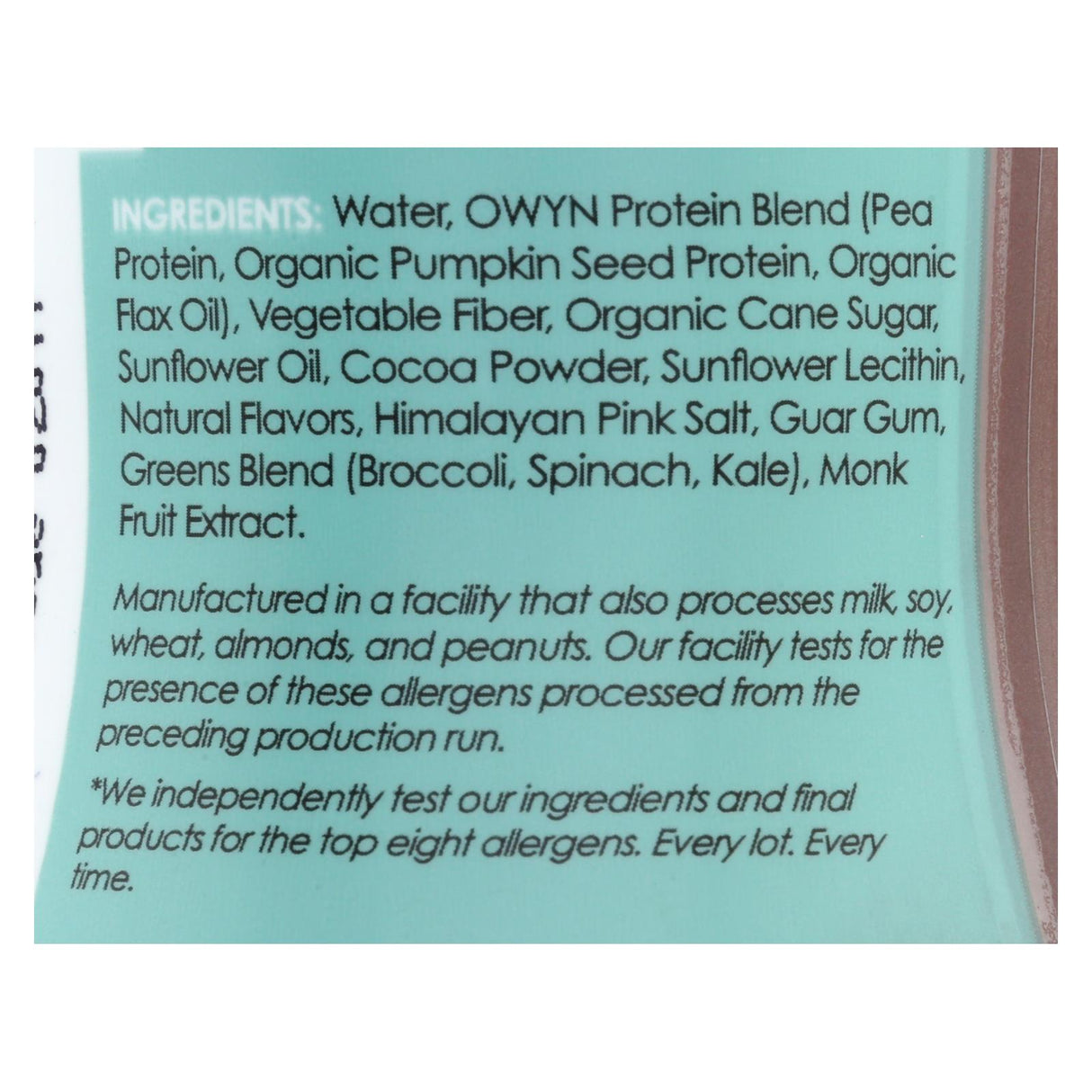 OWYN - Plant-Based Protein Shake - Dark Chocolate - 12 Fl Oz. (Pack of 12) - Cozy Farm