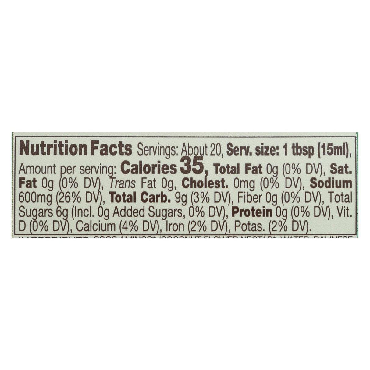 Big Tree Farms Coco Aminos Ginger Lime 6-Pack of 10 Fl Oz. Bottles - Cozy Farm