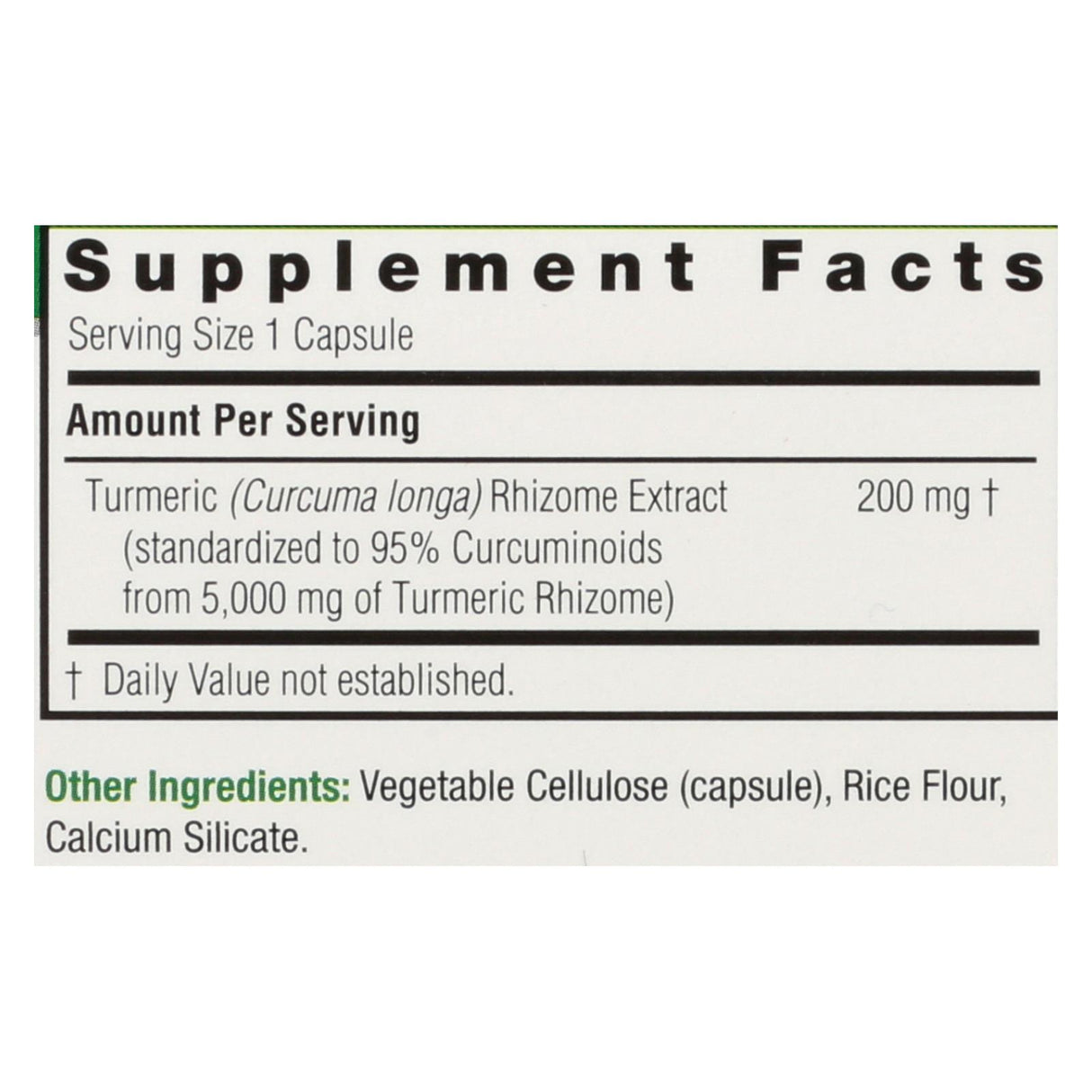 Nature's Answer Turmeric-3, 90 Vegetarian Capsules - Cozy Farm