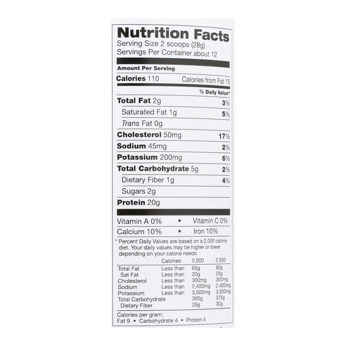 Tera's Whey Protein - RbGH-Free, Fair Trade Dark Chocolate (12 Oz) - Cozy Farm