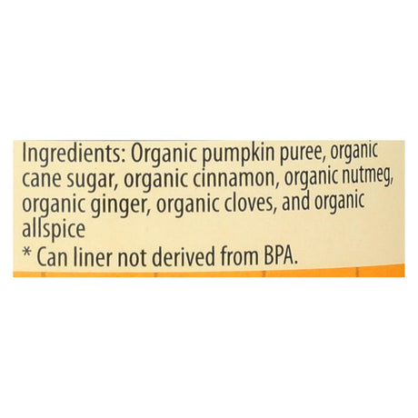 Farmer's Market Organic Pumpkin Pie Mix, Enriched with Spices (Pack of 12 - 15 Oz.) - Cozy Farm 