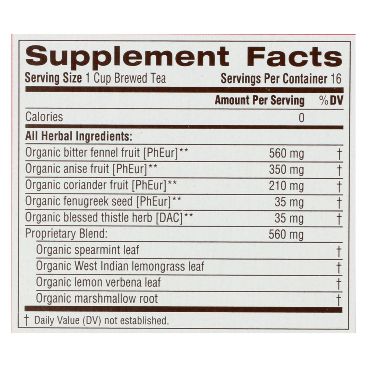 Traditional Medicinals Mother's Milk Organic Herbal Tea, Promotes Healthy Lactation - 16 Tea Bags (Pack of 6) - Cozy Farm