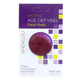 Andalou Naturals Instant Age-Defying Face Mask 8 Berry Fruit Enzyme (6 - 0.28 oz Units) - Cozy Farm 