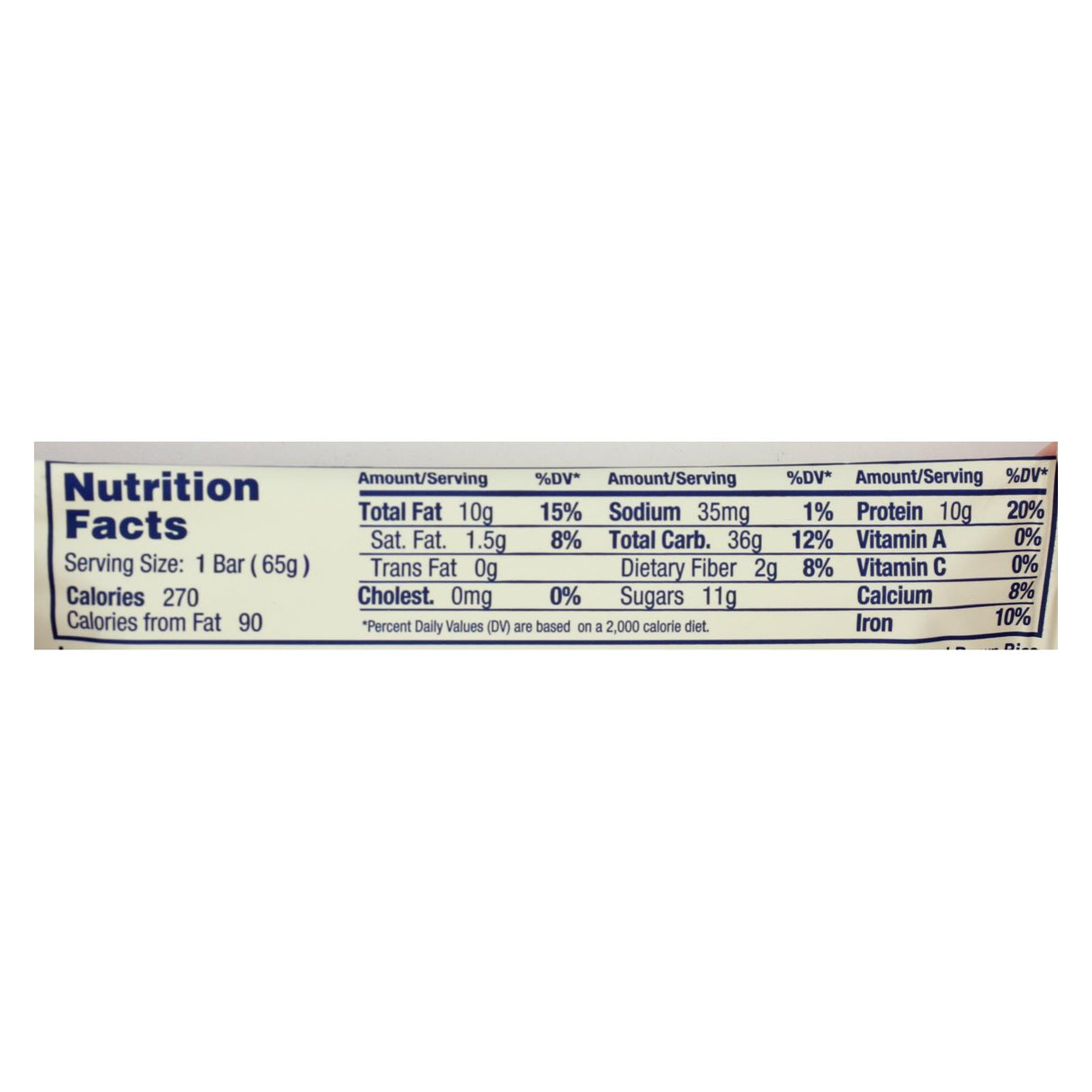 Gomacro Organic Blueberry Cashew Butter Bars (Pack of 12) - 2.3 Oz. Each - Cozy Farm