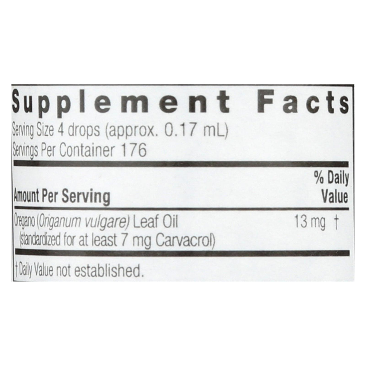 Nature's Answer Essential Oil of Oregano Leaf, 1 Fl Oz - Cozy Farm