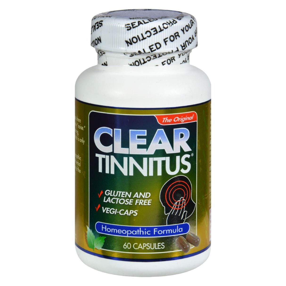 Tinnitus Relief Supplement - Clear Products 60 Capsules - Cozy Farm