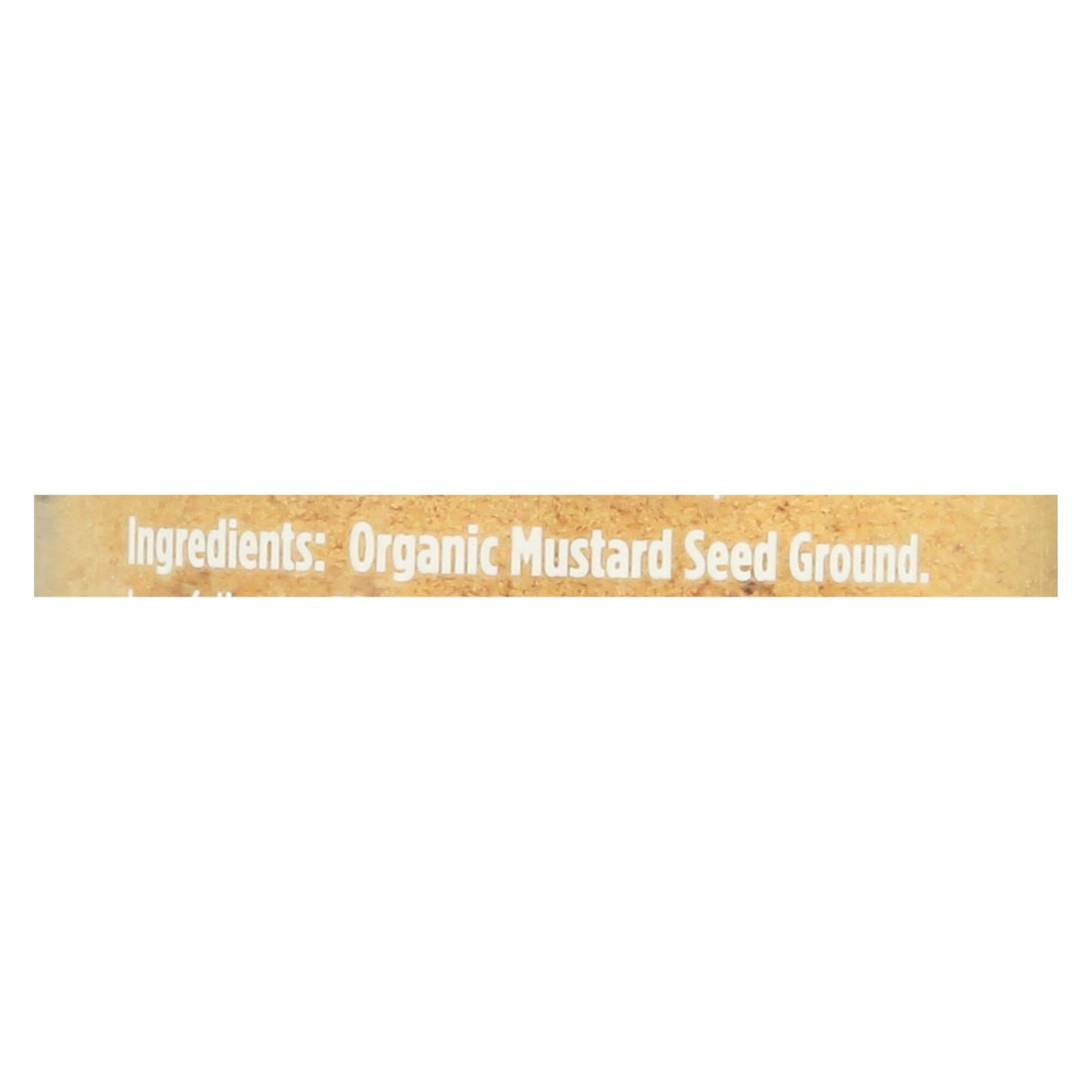 Spicely Organics USDA Certified Organic Mustard Ground, Pack of 3 - 1.7 Oz Each - Cozy Farm