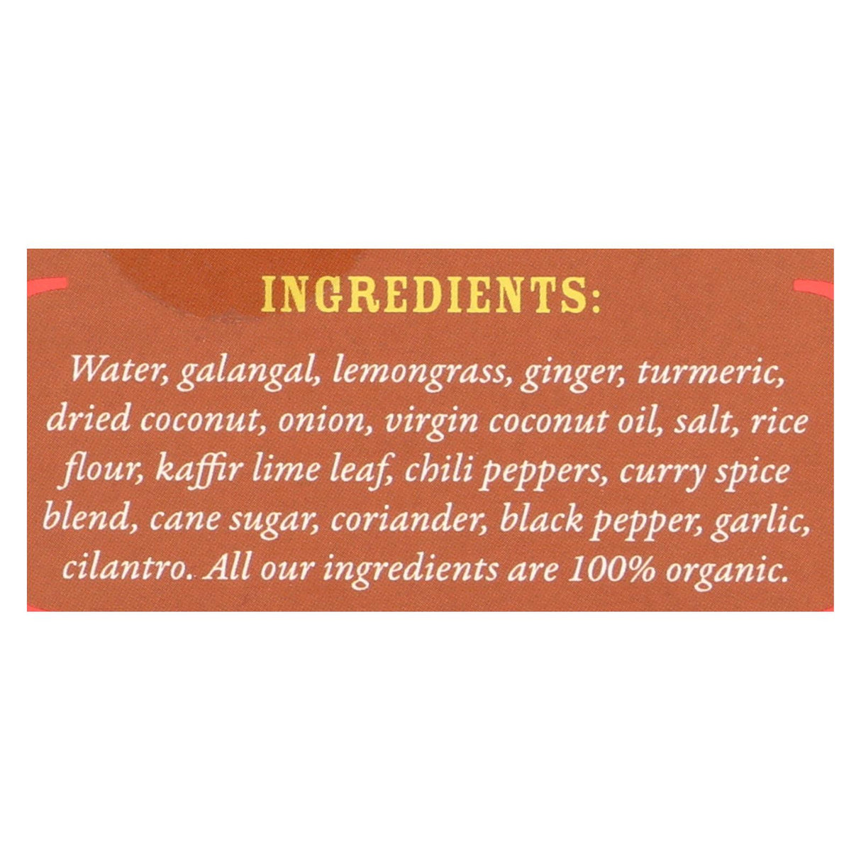 Mike's Curry Love Organic Yellow Thai Curry Paste, 2.8 Oz Pack of 6 - Cozy Farm
