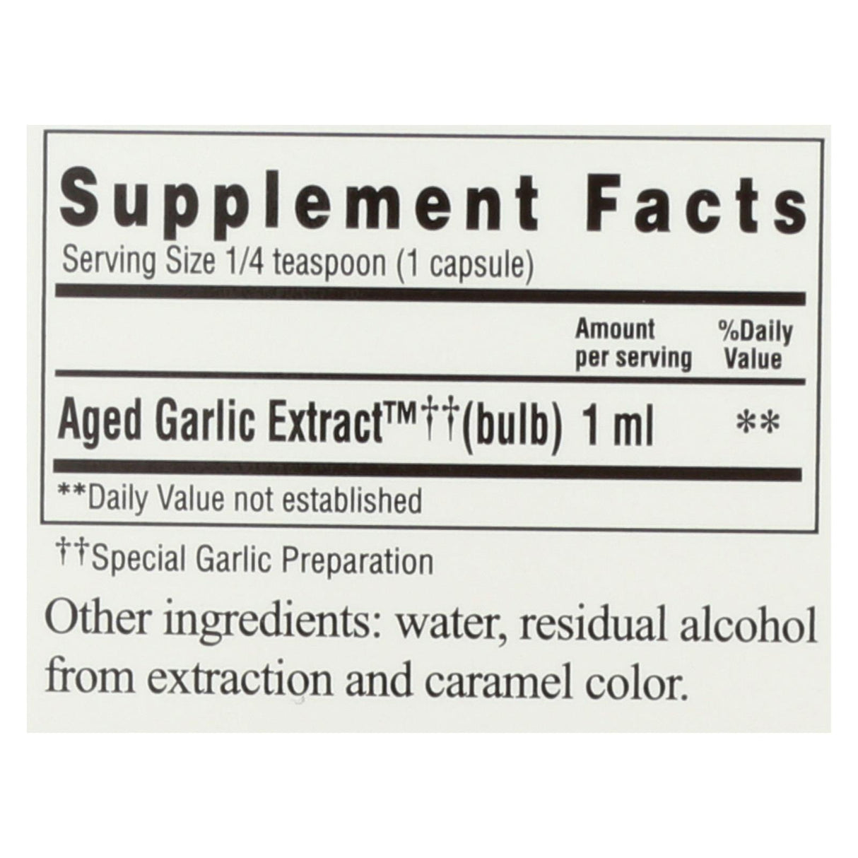Kyolic Aged Garlic Extract Cardiovascular Support Liquid (4 Fl Oz) - Cozy Farm