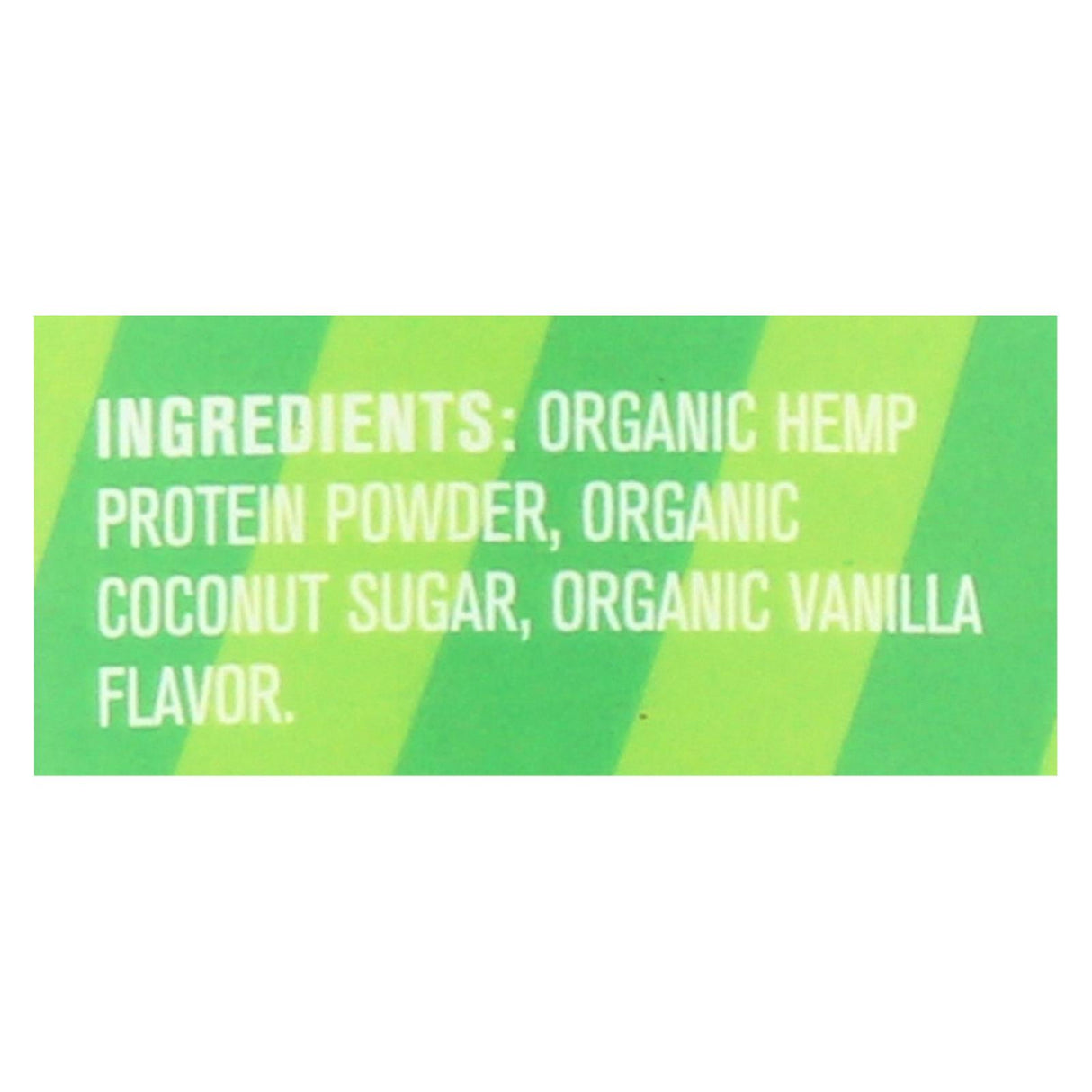 Manitoba Harvest Organic Hemp Protein Vanilla - 16 Oz. - Cozy Farm