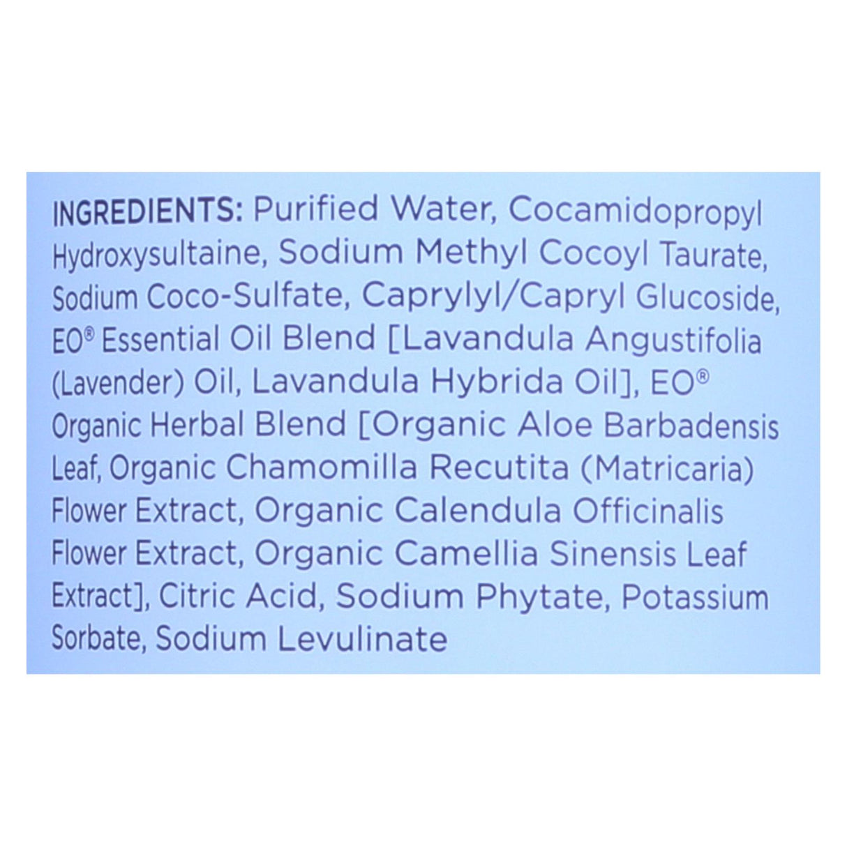 Eo Products - Liquid Hand Soap Refill - French Lavender (32 Fl Oz) - Cozy Farm