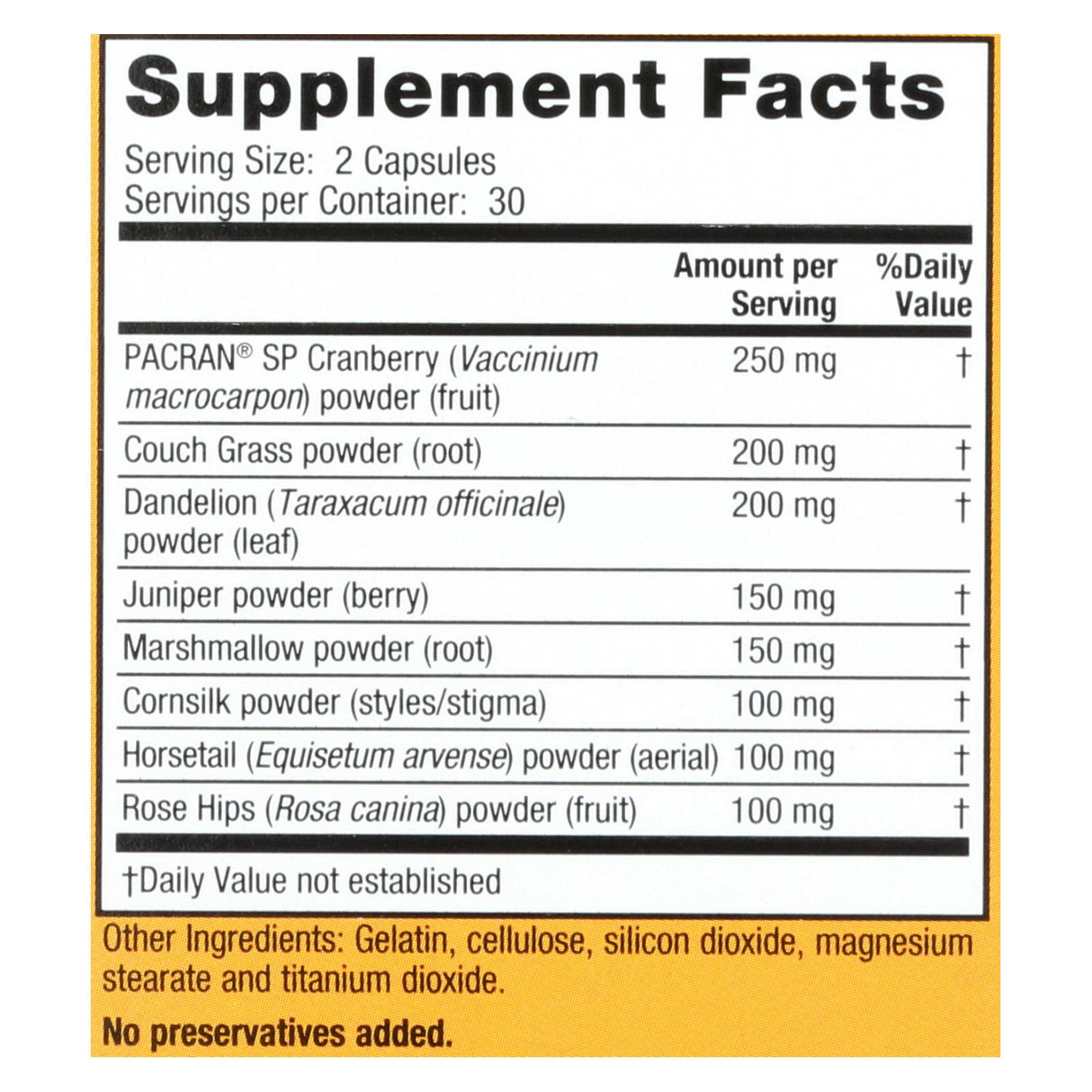 Nature's Secret Urinary Cleanse & Flush Capsules with Cranberry Extract (Pack of 60) - Cozy Farm