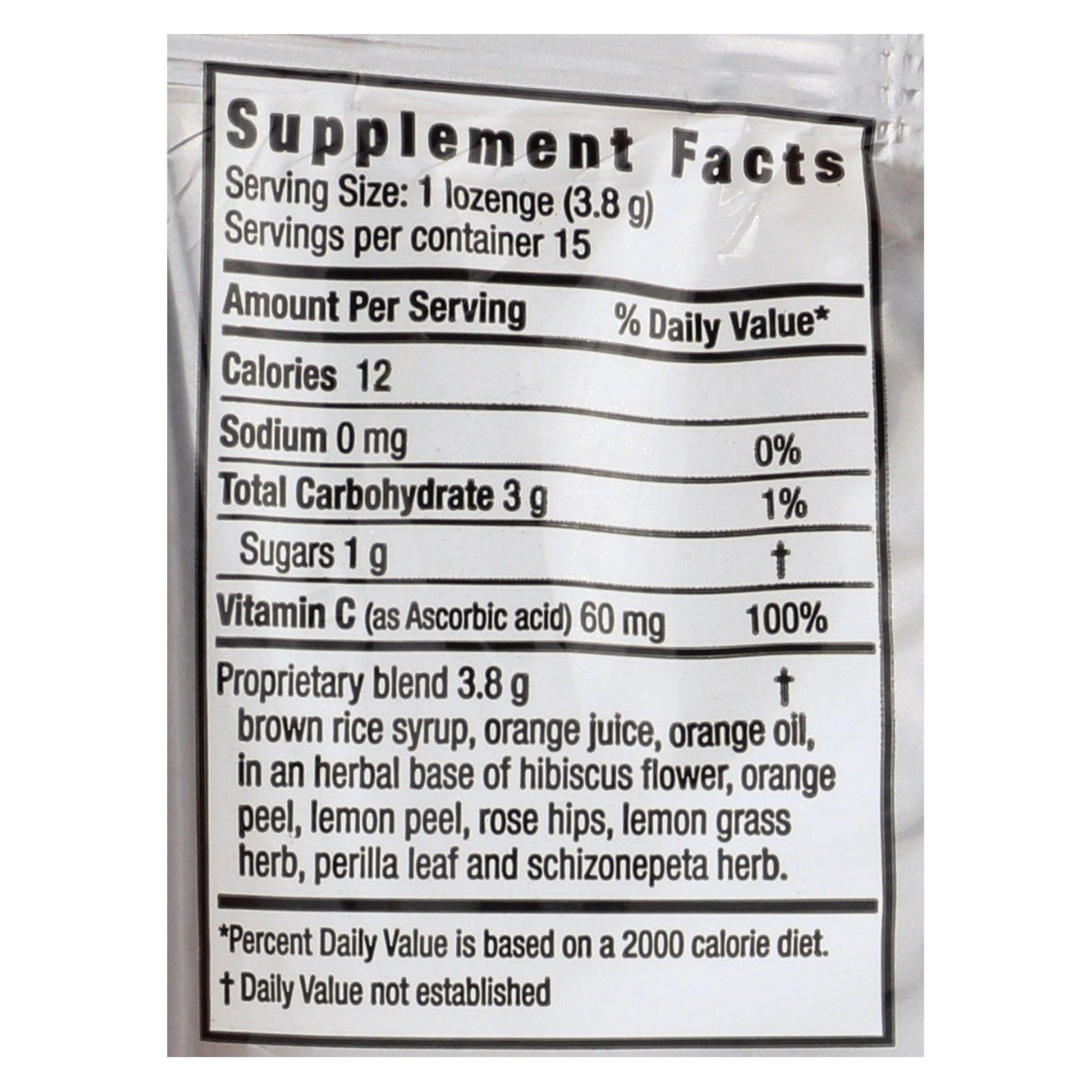 Zand Herbalozenge Orange C Natural - 15 Lozenges (Pack of 12) - Cozy Farm