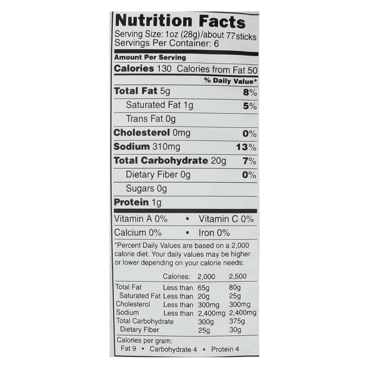 The Daily Crave Veggie Sticks Potato and Other Vegetable Medley Snack (Pack of 8 - 6 Oz.) - Cozy Farm