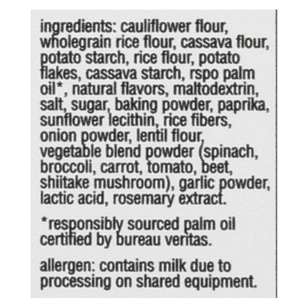 From The Ground Up Aged Cheddar Cauliflower Crackers (Pack of 6) - 4 Oz. - Cozy Farm