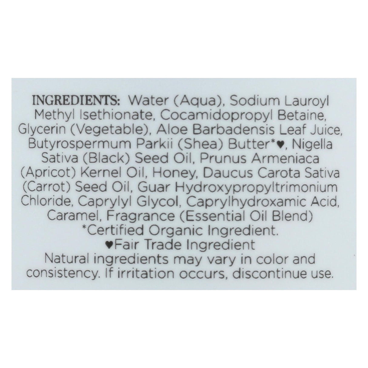 Nubian Heritage Honey and Black Seed Body Wash (13 Fl Oz) - Cozy Farm