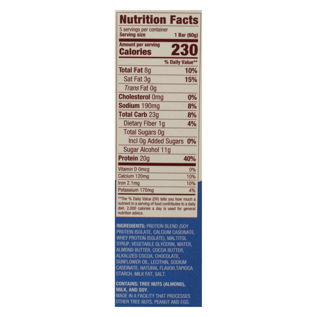 Think! Protein High Protein Brownie Crunch Bars (Pack of 6 - 5/2.1 Oz. Each) - Cozy Farm