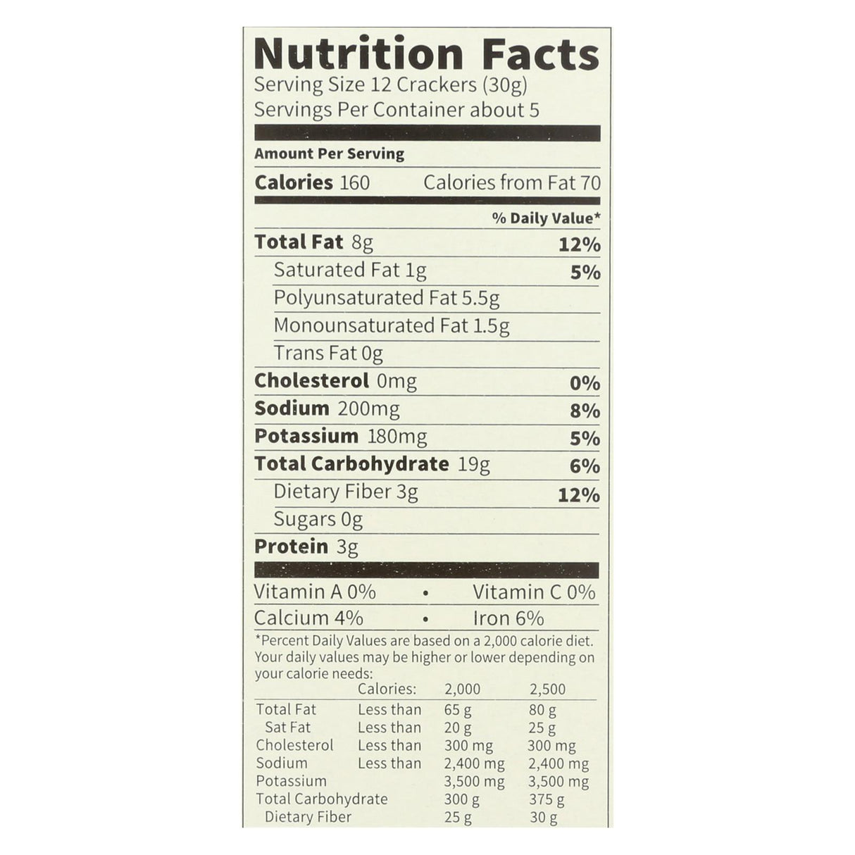 Mary's Gone Crackers Super Seed, Classic (Pack of 6 - 5.5 oz.) - Cozy Farm