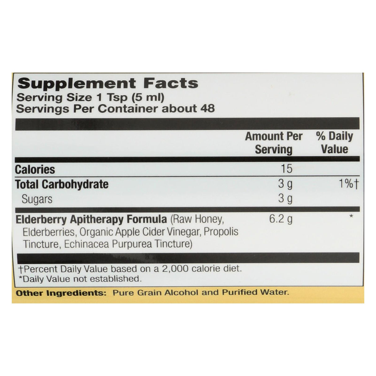 Honey Gardens Apiaries Organic Honey Elderberry Extract with Propolis (8 Fl Oz) - Cozy Farm