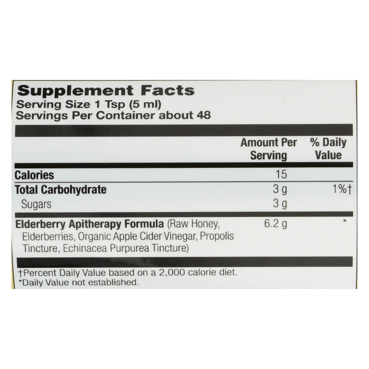 Honey Gardens Apiaries Organic Honey Elderberry Extract with Propolis (8 Fl Oz) - Cozy Farm