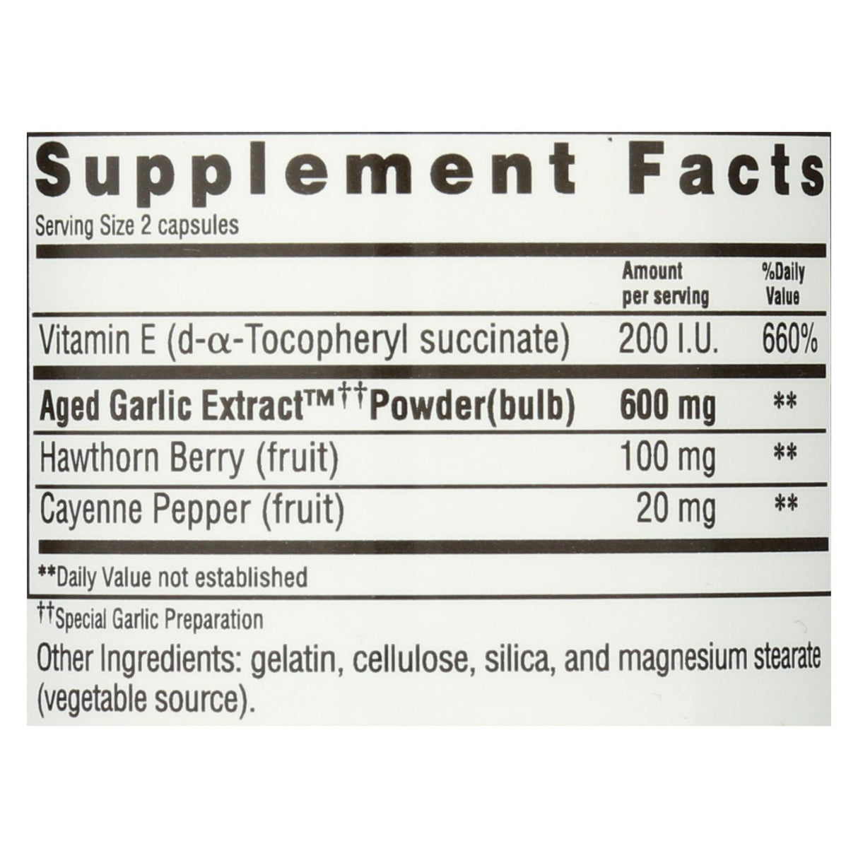 Kyolic Aged Garlic Extract: Heart-Boosting 100 Capsules - Cozy Farm