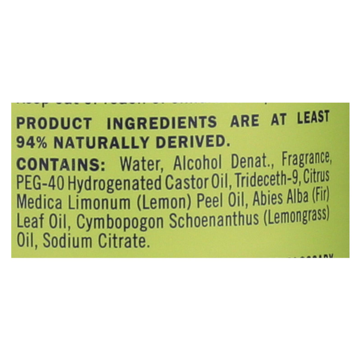 Mrs. Meyer's Clean Day Lemon Verbena Room Freshener (Pack of 6 - 8 Oz.) - Cozy Farm