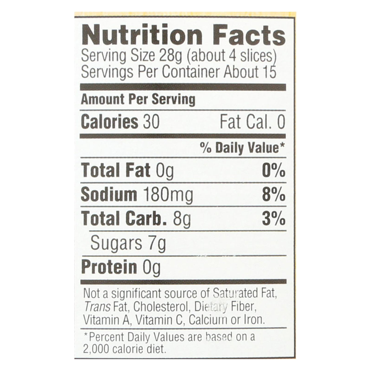 Woodstock Organic Bread and Butter Pickles (24 Oz., 6-Pack) - Cozy Farm