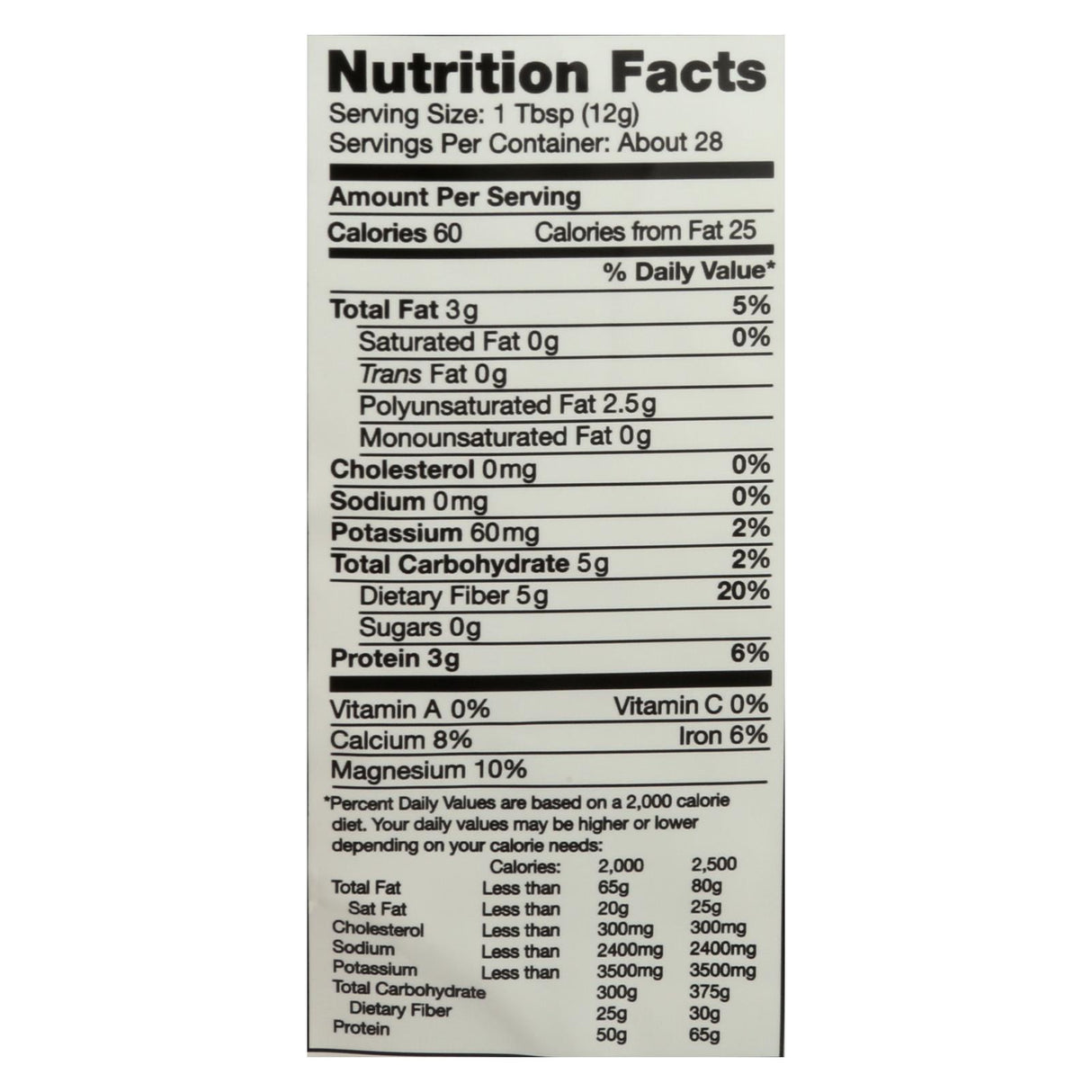 Nutiva Organic Milled Chia Seeds, 14 Oz. - Cozy Farm