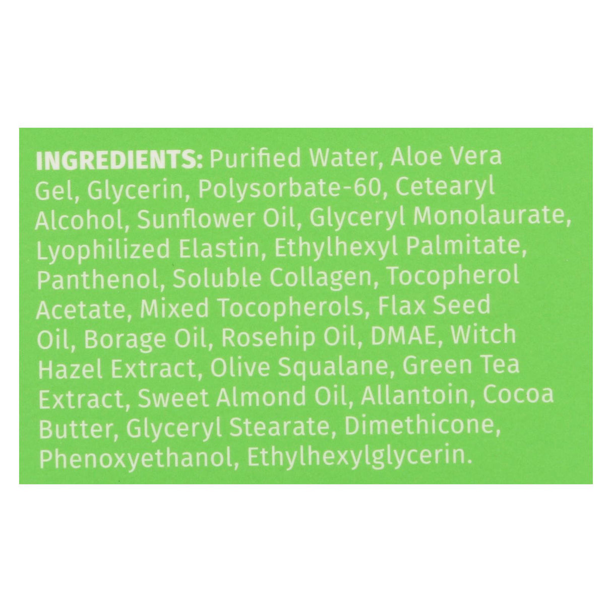 Reviva Labs Elastin and DMAE Night Cream (1.5 Oz) - Cozy Farm