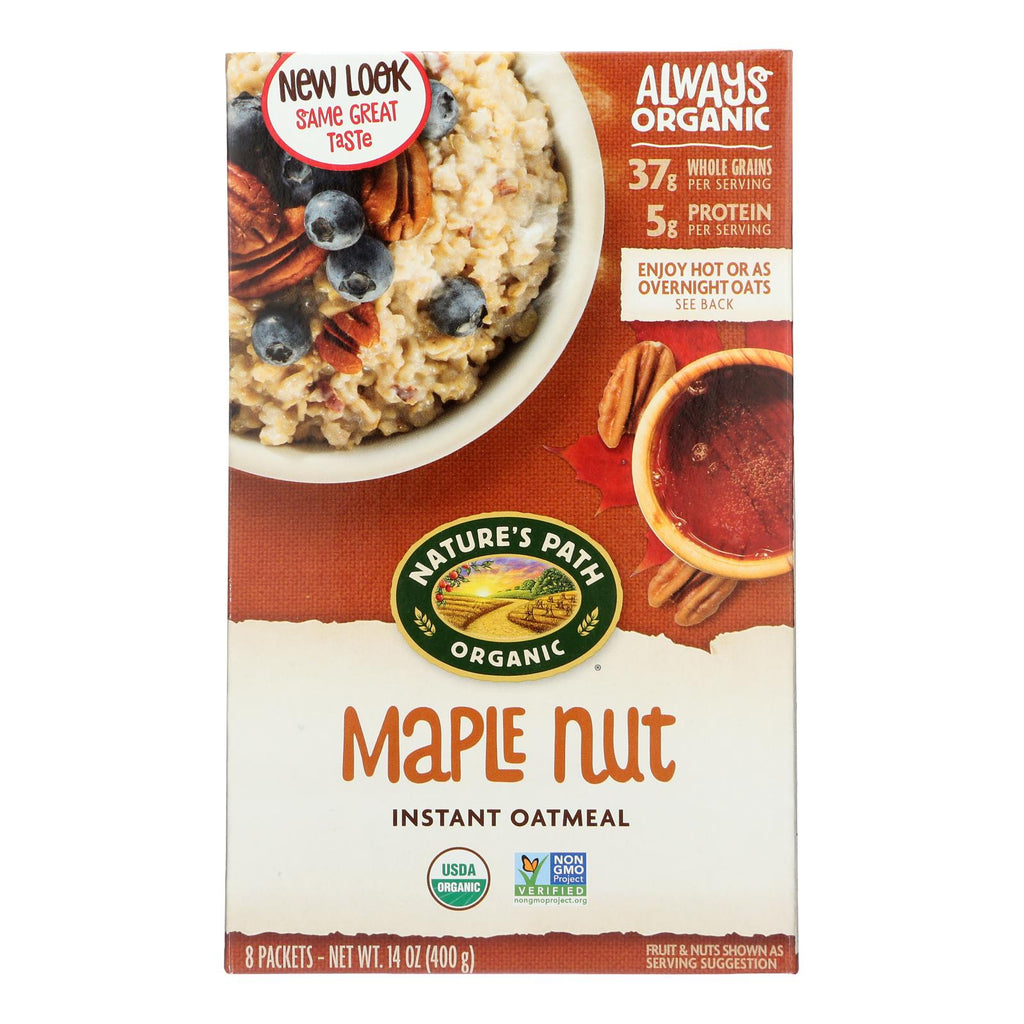 Nature's Path Maple Nut Hot Oatmeal, 6 Pack, 14 Oz Bags - Cozy Farm 