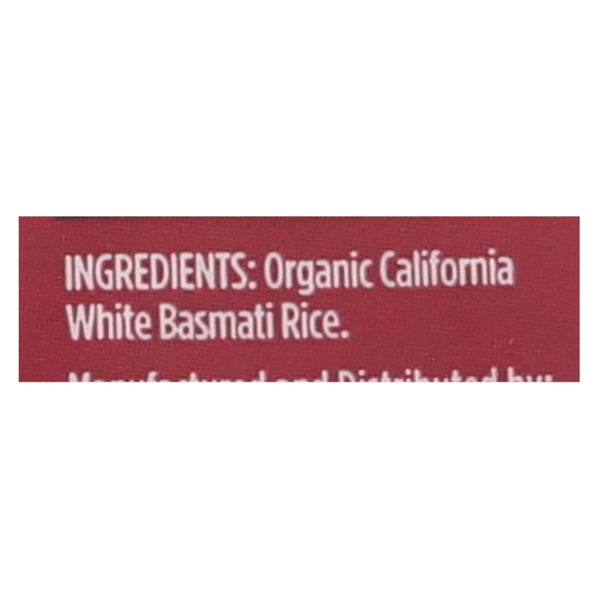 Lundberg Organic White Basmati Rice (6 x 2 Lb.) - Cozy Farm