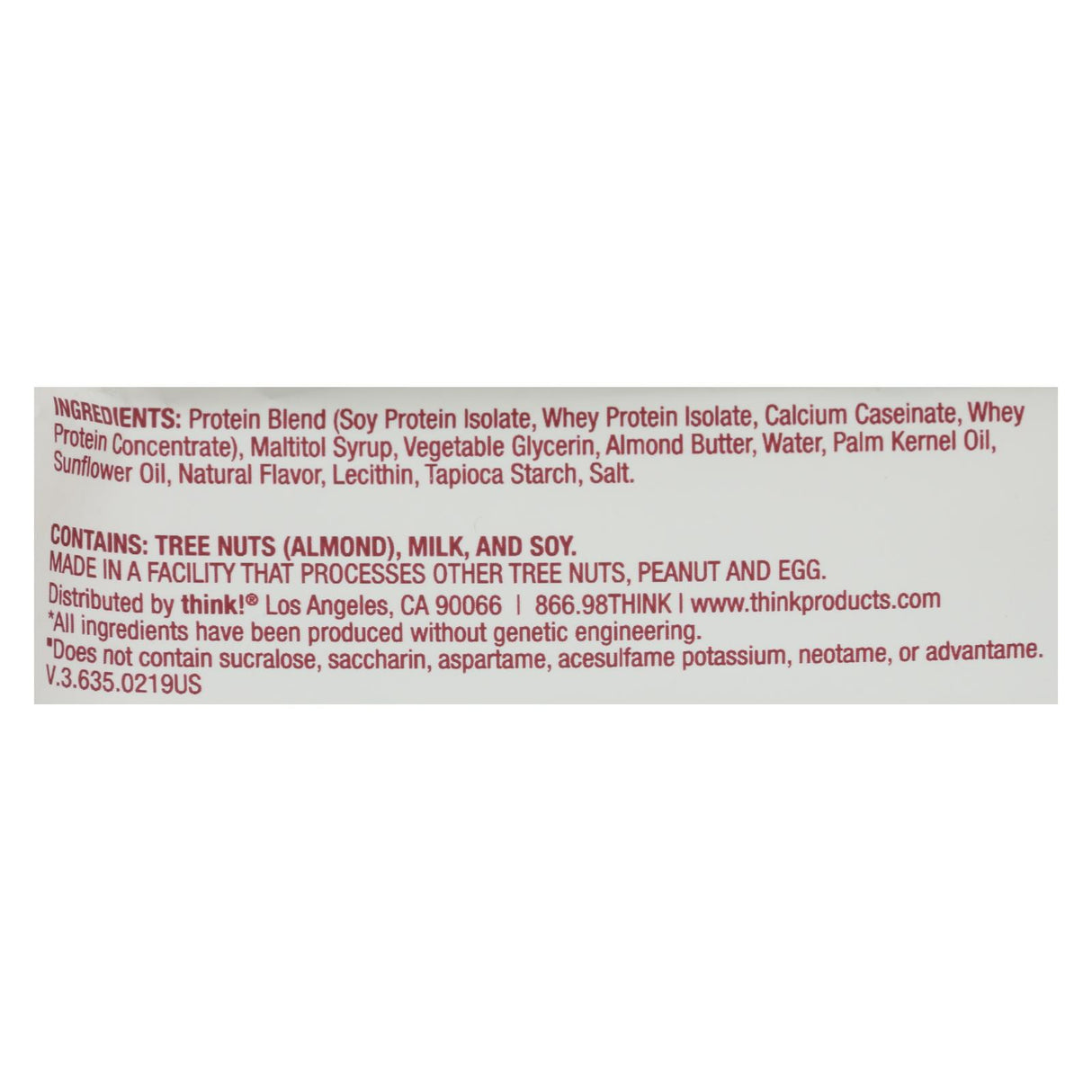 Thinn Bar White Chocolate Bar - 2.1 Oz. (Pack of 10) - Cozy Farm