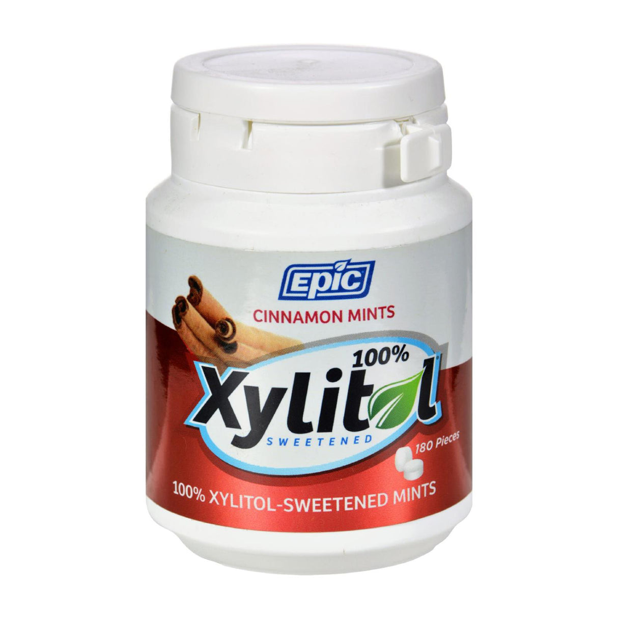 Epic Dental Xylitol Mints - Cinnamon, 180 Count - Cozy Farm