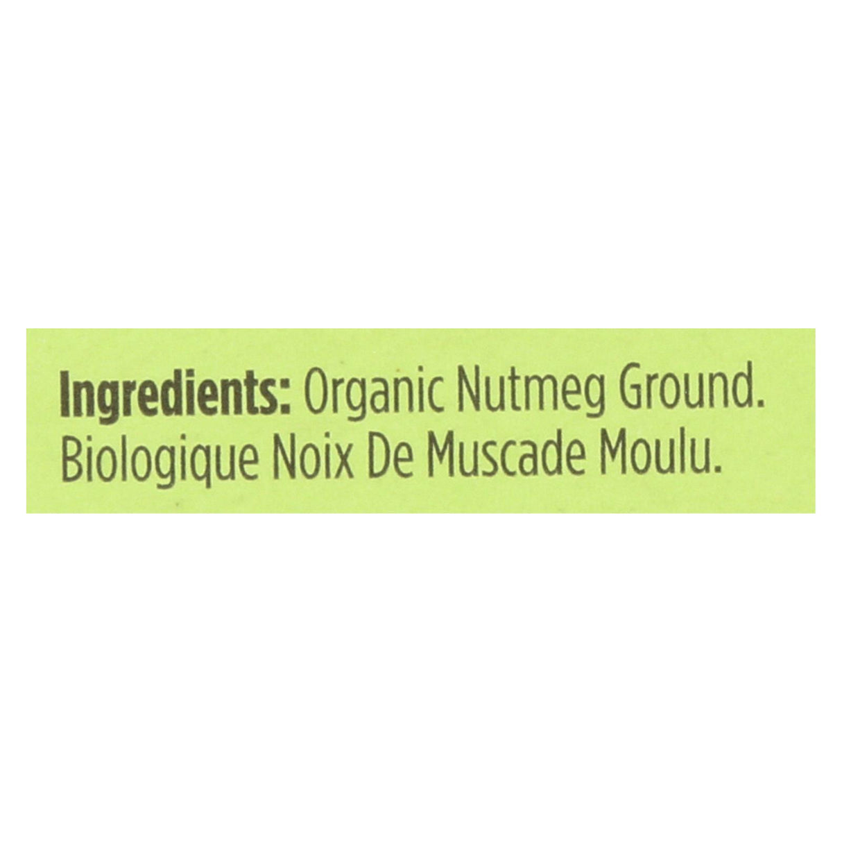 Spicely Organics USDA Certified Organic Nutmeg Ground, 0.4 Oz (Pack of 6) - Cozy Farm