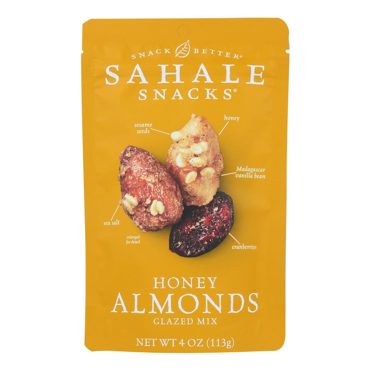 Sahale Snacks Glazed Balsamic Almonds (Pack of 6 - 4 Oz.) - Cozy Farm