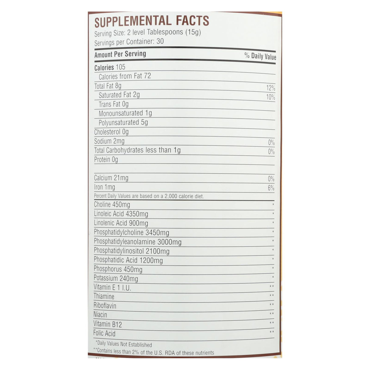 Fearn Lecithin Granules: 16 Ounce Container for Healthy Fats and Brain Function - Cozy Farm