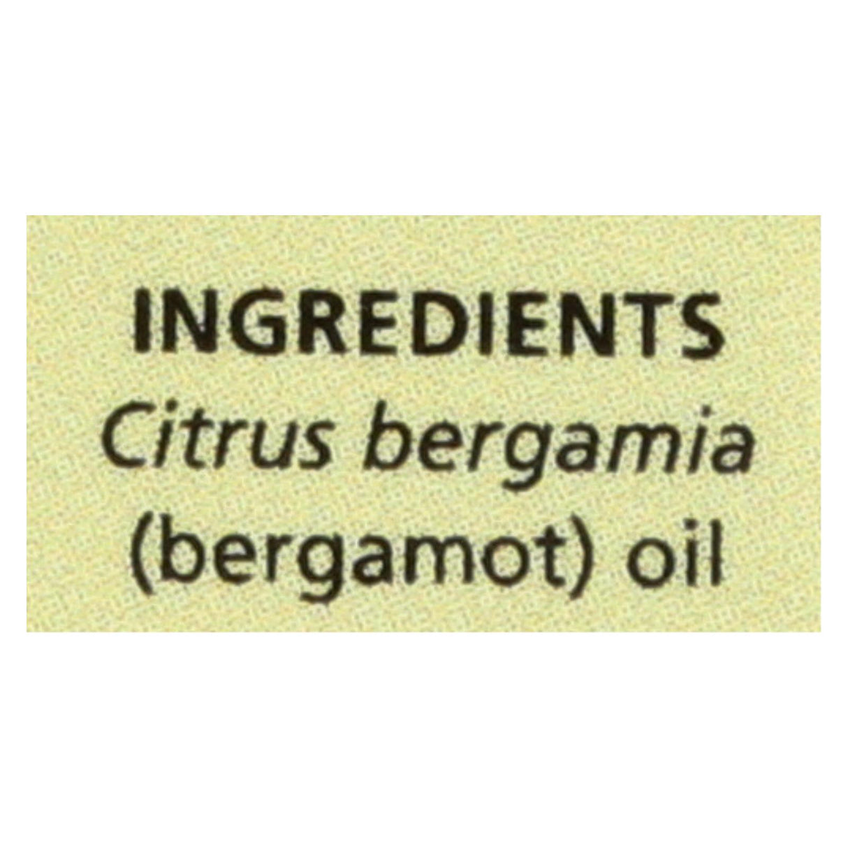 Aura Cacia Pure Bergamot Essential Oil, 0.5 Fl Oz - Cozy Farm