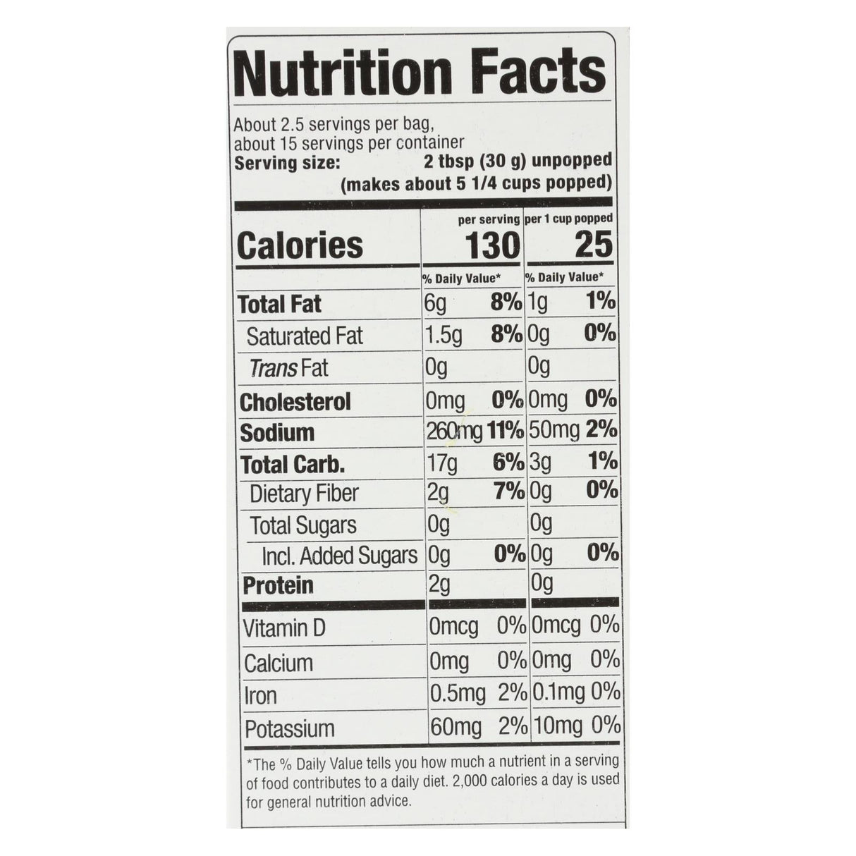 Skinnypop: Microwave Sea Salt Popcorn (Pack of 6 - 2.8oz) - Cozy Farm