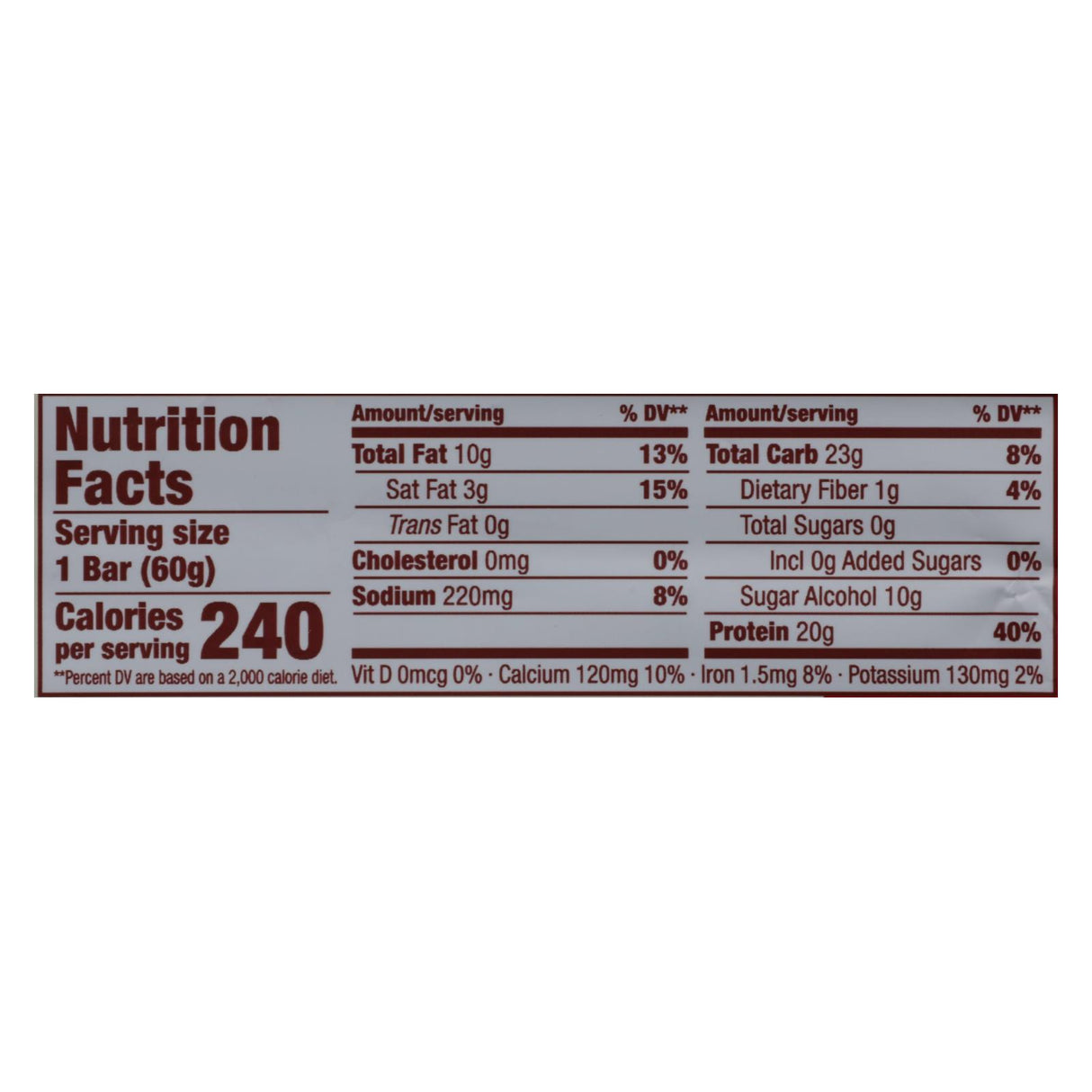 Think Products Thin Bar Chunky Peanut Butter (Pack of 10 - 2.1 Oz.) - Cozy Farm