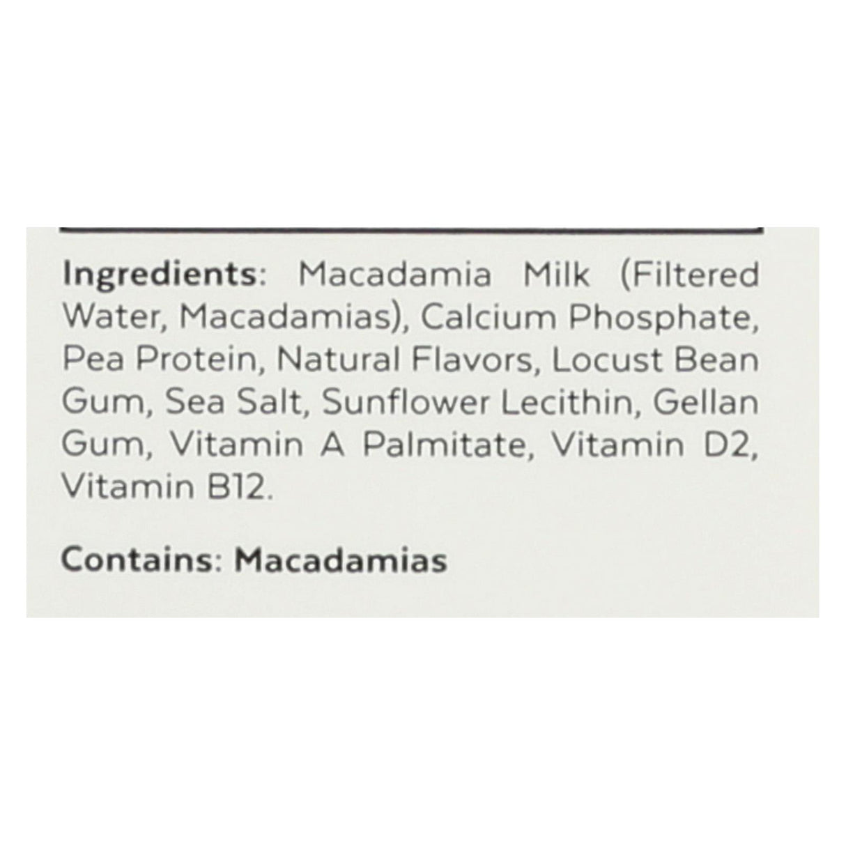 Milkadamia Unsweetened Vanilla Macadamia Milk (Pack of 6 - 32 fl. oz.) - Cozy Farm