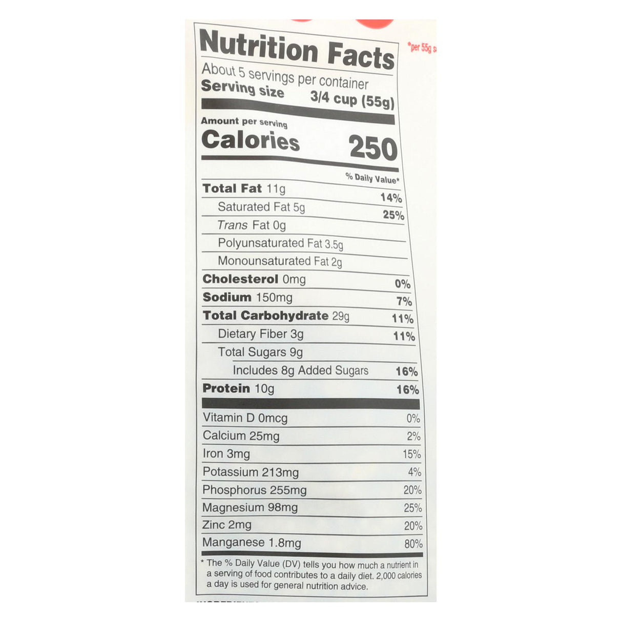 Manitoba Harvest Granola Hemp Honey/Oats, 10 Ounces (Pack of 6) - Cozy Farm