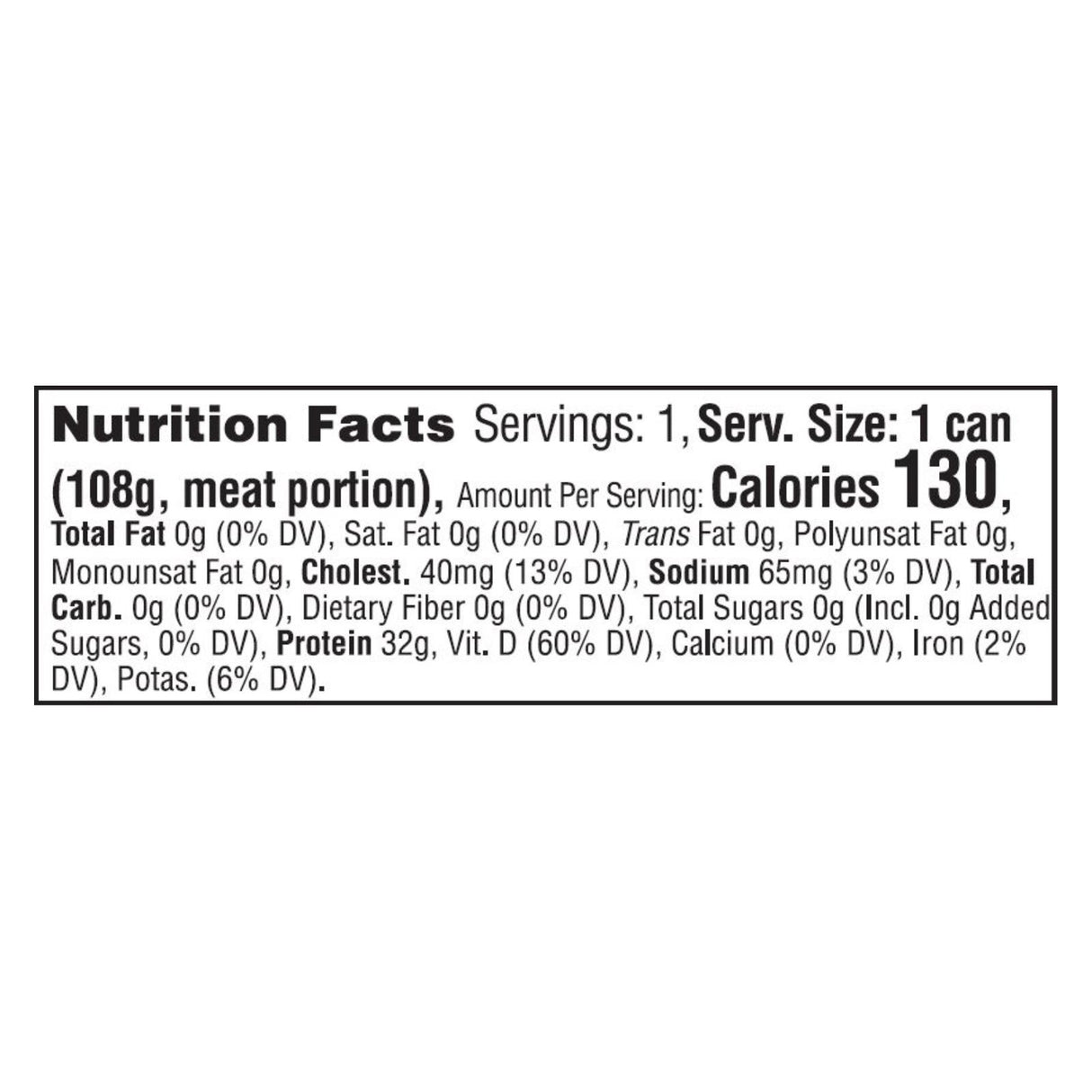 Natural Sea Unsalted Solid White Wild Albacore Tuna (12 - 5 Oz. Cans) - Cozy Farm